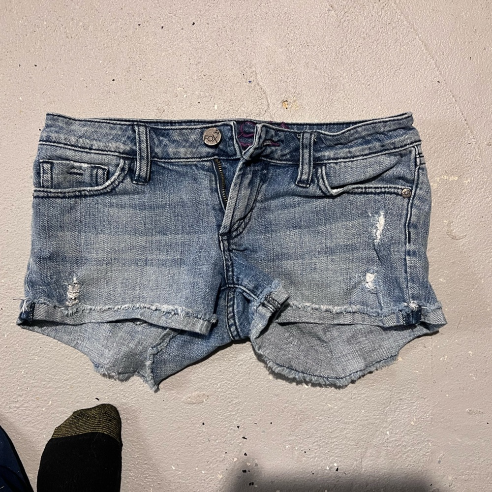 Fox racing like new blue Jean shorts